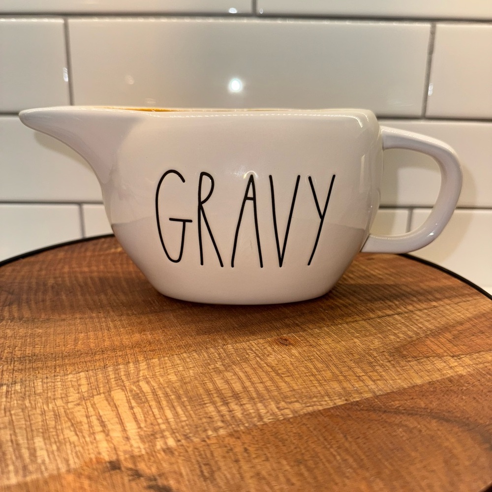 Rae Dunn White Gravy Boat